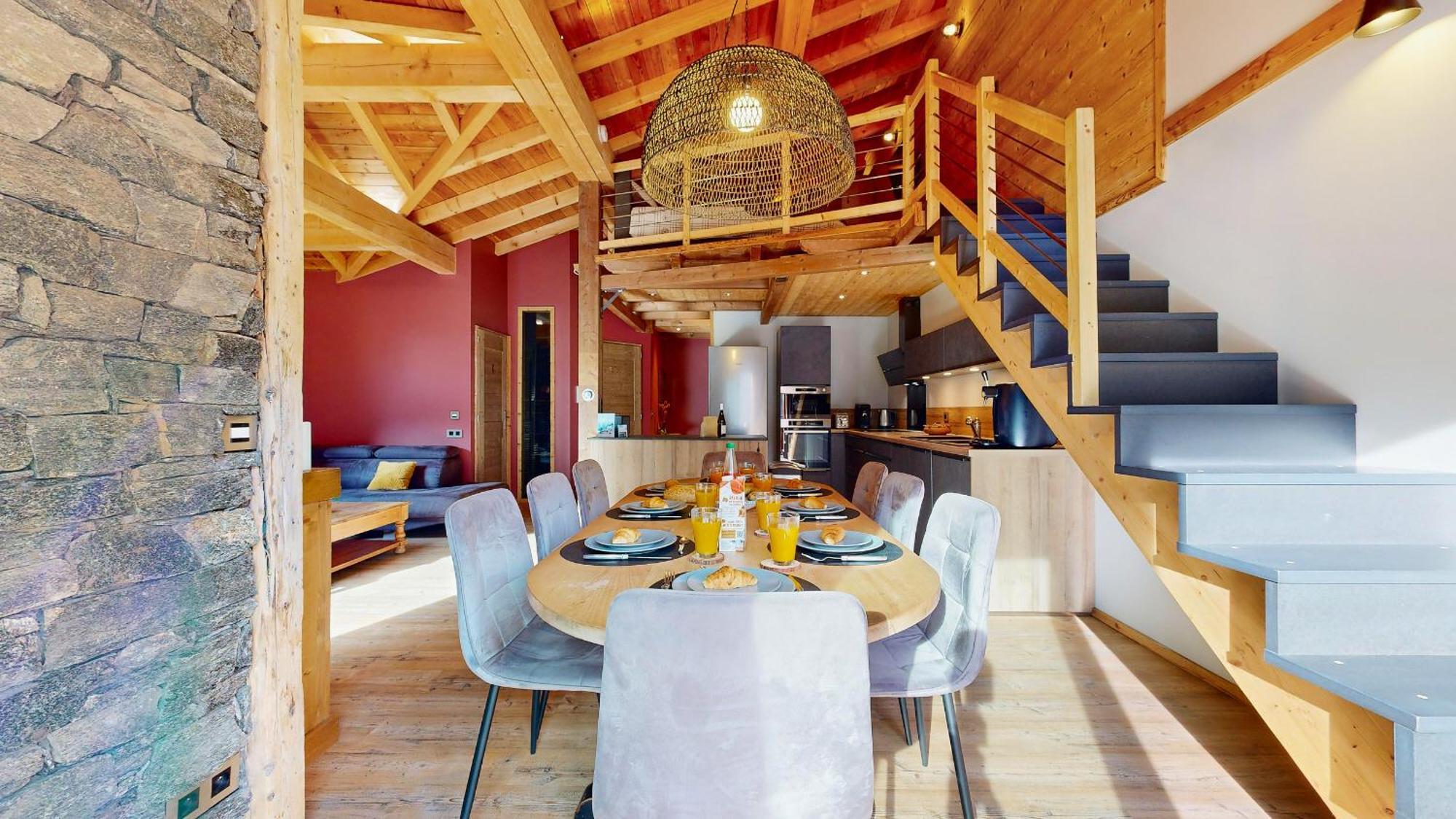 Chalet Grand Croix - Haut Standing - 8, 10 Pers Ланлебур-Мон-Сени Экстерьер фото